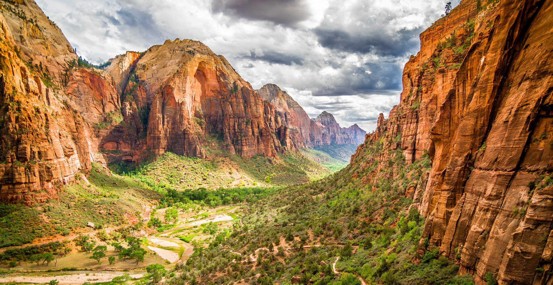 Zion Canyon view